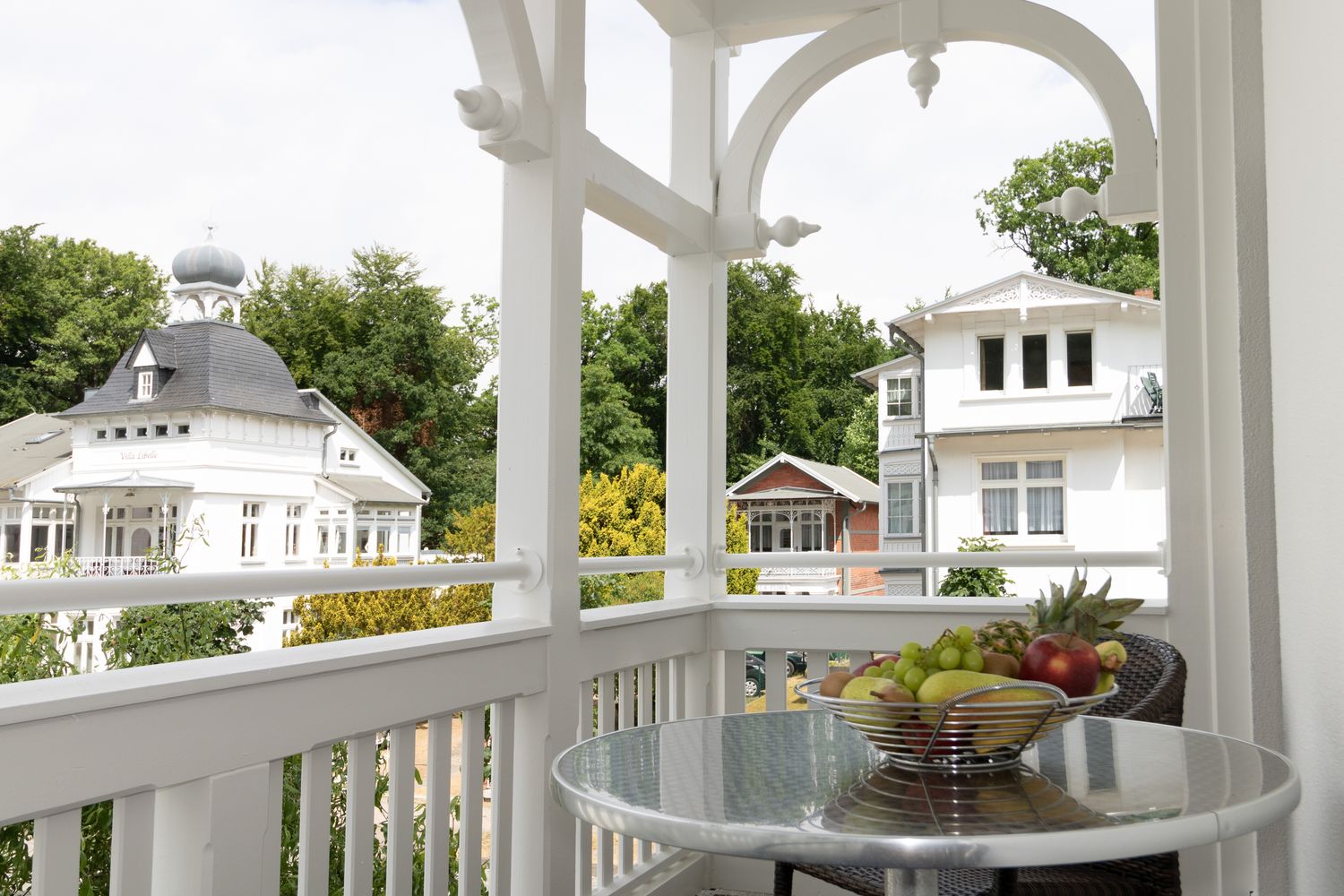 Wohnung 17 Typ 3 Villa Eden 7 Villa Eden Binz Ferienwohnung 17 Balkon