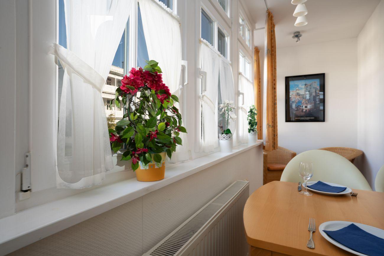 Villa Eden Binz Ferienwohnung 17 Wohnbereich