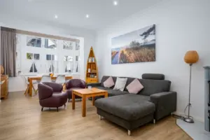 Wohnbereich Villa Eden Ferienwohnung 1 in Binz